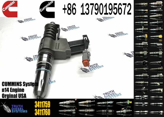 Auto Parts Common Rail Diesel Fuel Injector 3411760 3081315F 3409975 For Cummins QSN14 N14