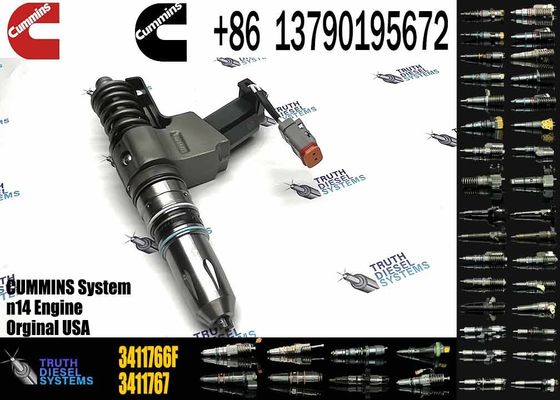 Common rail injector fuel injecto 3411766 3087733 3083846 3095086 for N14 Excavator