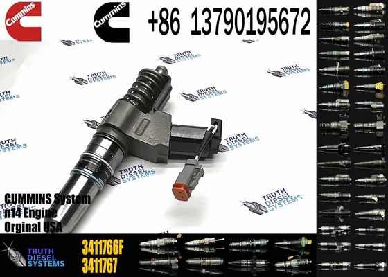 Common rail injector fuel injecto 3411766 3087733 3083846 3095086 for N14 Excavator