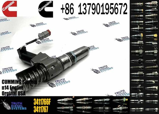 Common rail injector fuel injecto 3411766 3087733 3083846 3095086 for N14 Excavator