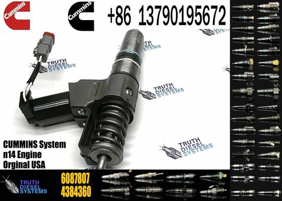 Factory OEM quality Brand New Diesel Common Rail Fuel Injector Assembly 4307516 3087560 4384360 for C ummins N14 engine