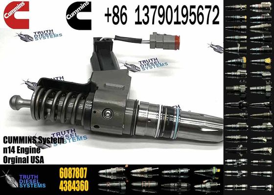 Factory OEM quality Brand New Diesel Common Rail Fuel Injector Assembly 4307516 3087560 4384360 for C ummins N14 engine