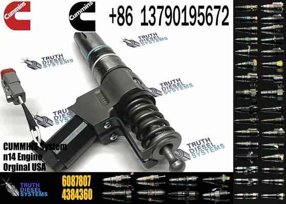 Factory OEM quality Brand New Diesel Common Rail Fuel Injector Assembly 4307516 3087560 4384360 for C ummins N14 engine