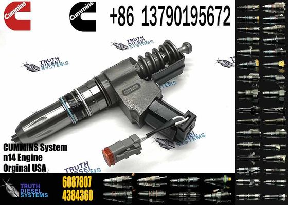 Factory OEM quality Brand New Diesel Common Rail Fuel Injector Assembly 4307516 3087560 4384360 for C ummins N14 engine