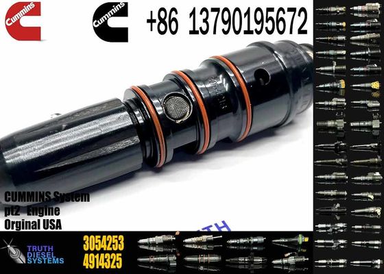 Common rail injector fuel injecto 3054218 3054253 3032392 4914325 for PT Excavator NTA855