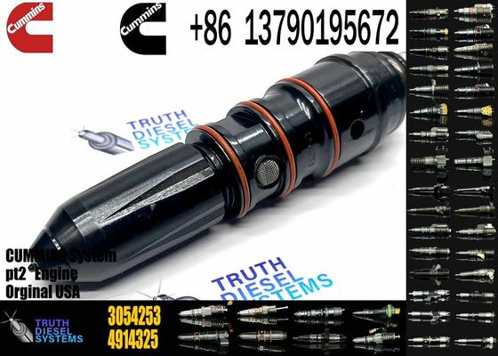 Common rail injector fuel injecto 3054218 3054253 3032392 4914325 for PT Excavator NTA855