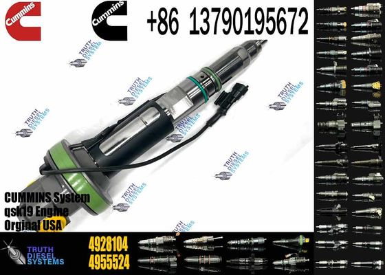 Ship Engine Parts Cummins QSK38 QSK50 CM850 4955258 4928104 4924588 Boat Fuel Injector Kit