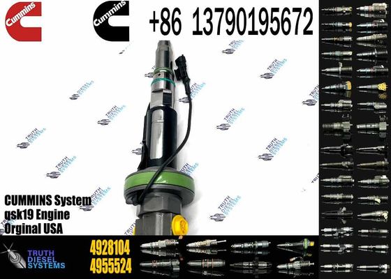 Ship Engine Parts Cummins QSK38 QSK50 CM850 4955258 4928104 4924588 Boat Fuel Injector Kit