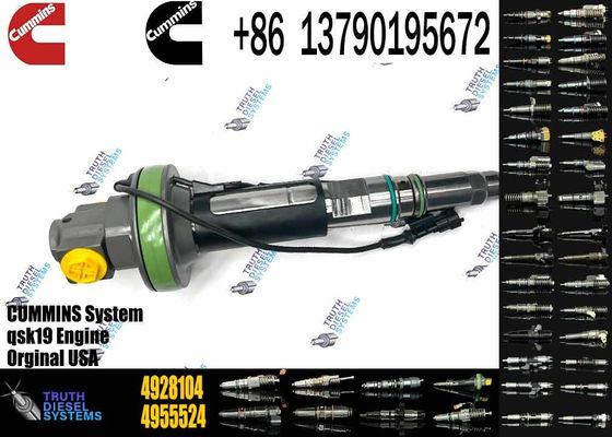 Ship Engine Parts Cummins QSK38 QSK50 CM850 4955258 4928104 4924588 Boat Fuel Injector Kit
