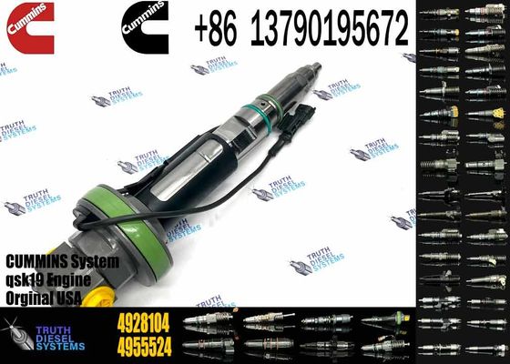 Ship Engine Parts Cummins QSK38 QSK50 CM850 4955258 4928104 4924588 Boat Fuel Injector Kit