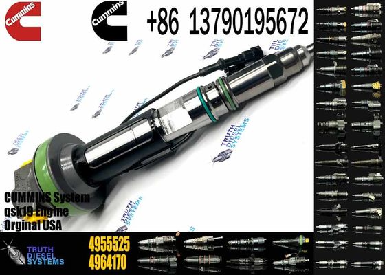 Authentic Used Cummins Engine Injector Nozzle 4964172 & 4955526 for QSK38 QSK50 QSK19 6 Months Warranty Machinery Repair