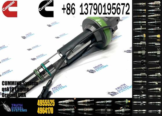 Authentic Used Cummins Engine Injector Nozzle 4964172 & 4955526 for QSK38 QSK50 QSK19 6 Months Warranty Machinery Repair
