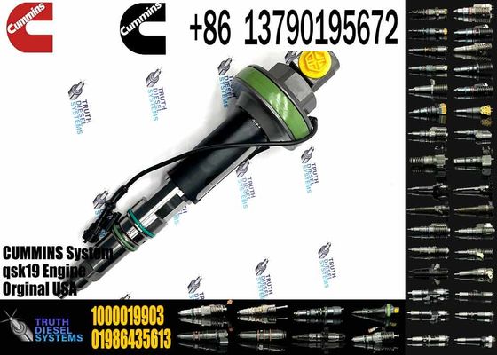 Auto Parts Common Rail Diesel Fuel Injector 1000019903 For Cummins QSK19 QSK38 QSK60