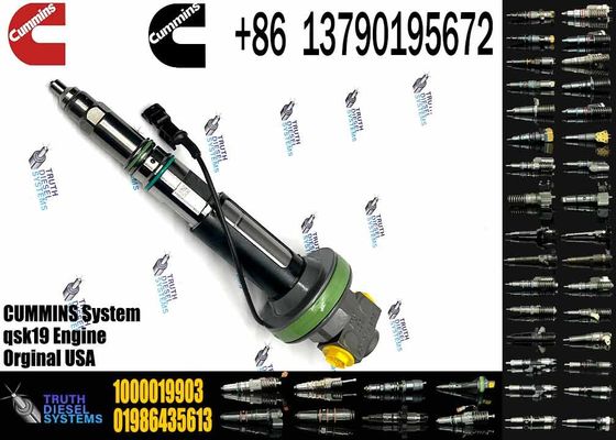 Auto Parts Common Rail Diesel Fuel Injector 1000019903 For Cummins QSK19 QSK38 QSK60