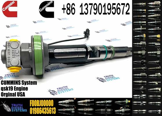 Auto Parts Common Rail Diesel Fuel Injector 1000019903 For Cummins  01986435613  QSK19 QSK38 QSK60