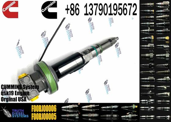 Common rail injector fuel injector F00BJ00071 2882079 2867149 F00BJ00005 for Cummins QSK19 Engine