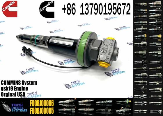 Common rail injector fuel injector F00BJ00071 2882079 2867149 F00BJ00005 for Cummins QSK19 Engine