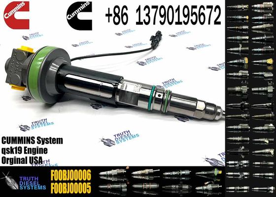 Common rail injector fuel injector F00BJ00071 2882079 2867149 F00BJ00005 for Cummins QSK19 Engine