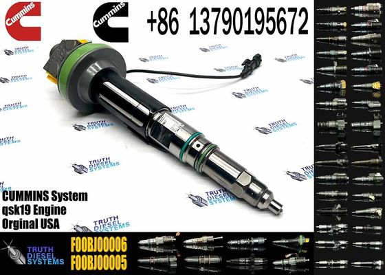 Common rail injector fuel injector F00BJ00071 2882079 2867149 F00BJ00005 for Cummins QSK19 Engine