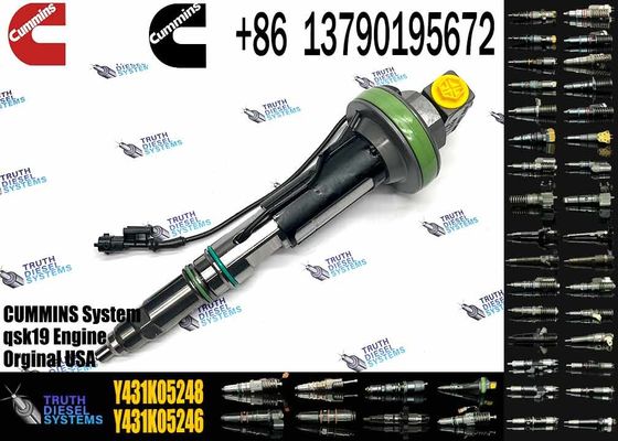 Brand New Common Rail Diesel Fuel Injector Y431K05246 4089972 For Cummins QSK19 QSK38 QSK60