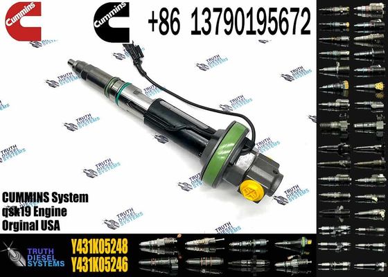 Brand New Common Rail Diesel Fuel Injector Y431K05246 4089972 For Cummins QSK19 QSK38 QSK60
