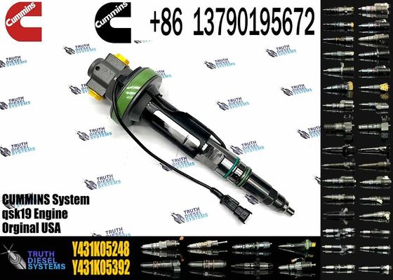 Common rail injector fuel injecto Y431K05248 Y431K05417 Y431K05558 for QSK19 Excavator QSK19 QSK38 QSK50 QSK60