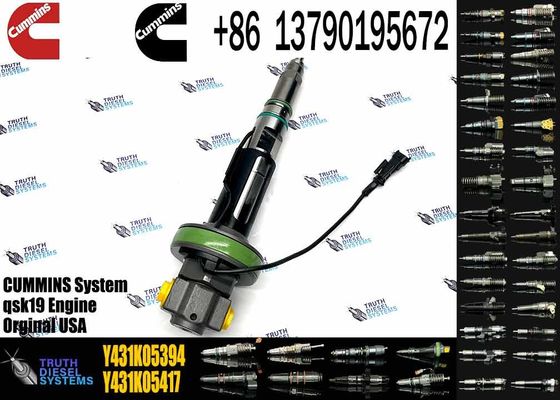 Brand New Common Rail Diesel Fuel Injector Y431K05394 0986435615 For Cummins QSK19 QSK38 QSK60