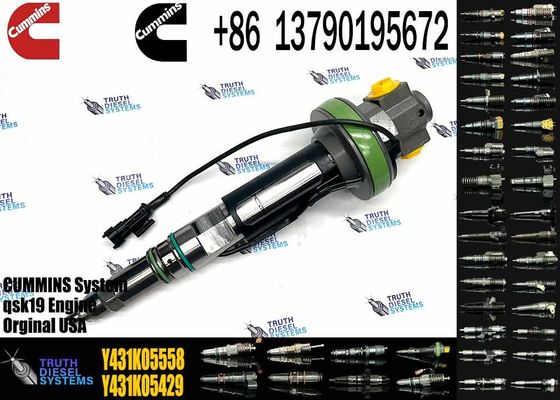 High Quality Common Rail Diesel Fuel Injector Y431K05429 4964170 For Cummins QSK19 QSK38 QSK60