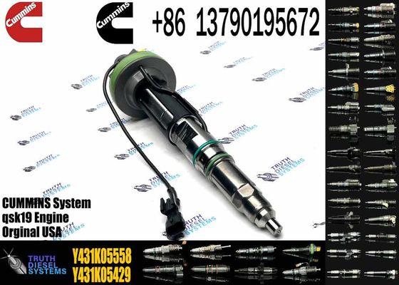 High Quality Common Rail Diesel Fuel Injector Y431K05429 4964170 For Cummins QSK19 QSK38 QSK60