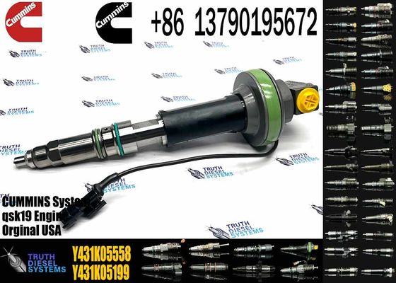 Common rail injector fuel injecto Y431K05248 Y431K05417 Y431K05558 for QSK19 Excavator QSK19 QSK38 QSK50 QSK60