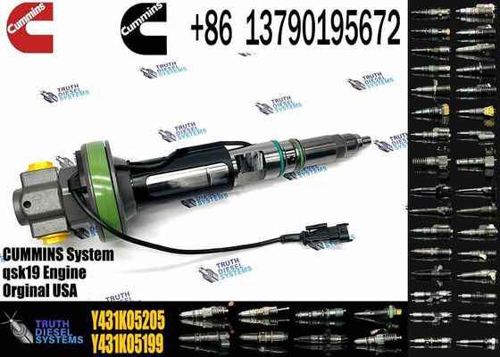 Common rail injector fuel injecto Y431K05248 Y431K05417 Y431K05558 for QSK19 Excavator Y431KO5199 8QSK50 QSK60