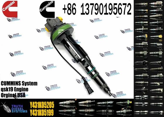 Common rail injector fuel injecto Y431K05248 Y431K05417 Y431K05558 for QSK19 Excavator Y431KO5199 8QSK50 QSK60