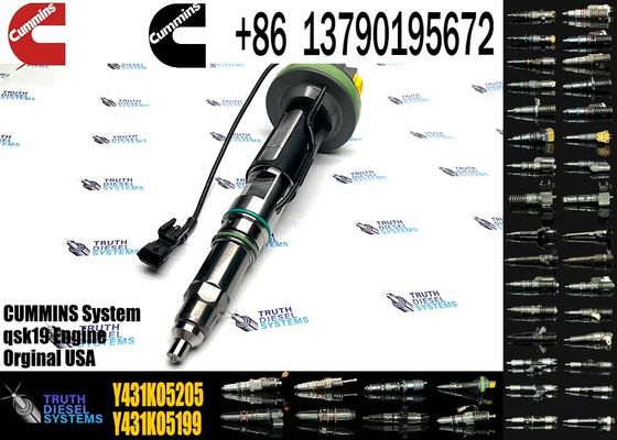 Common rail injector fuel injecto Y431K05248 Y431K05417 Y431K05558 for QSK19 Excavator Y431KO5199 8QSK50 QSK60