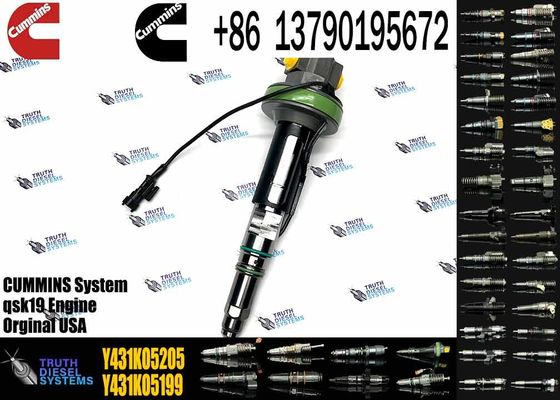 Common rail injector fuel injecto Y431K05248 Y431K05417 Y431K05558 for QSK19 Excavator Y431KO5199 8QSK50 QSK60