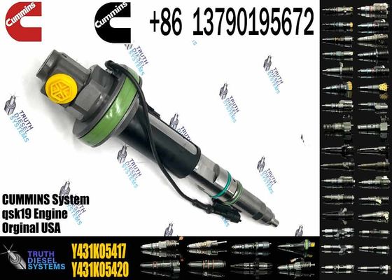 Common rail injector fuel injecto Y431KO5205 Y431KO5417 Y431KO5393  for QSK19 Excavator Y431KO5199 8QSK50 QSK60