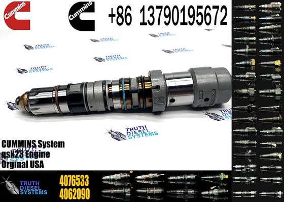Huida original truck QSK23 engine parts common rail fuel injector 4077076 4902827 4062090 used in Cummins