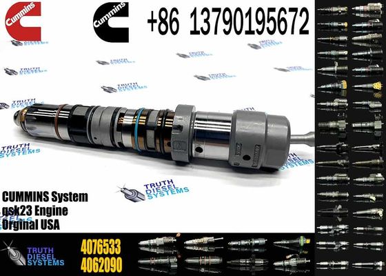Huida original truck QSK23 engine parts common rail fuel injector 4077076 4902827 4062090 used in Cummins