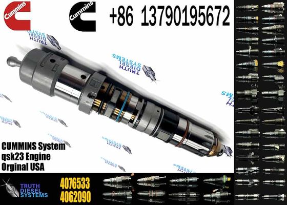 Huida original truck QSK23 engine parts common rail fuel injector 4077076 4902827 4062090 used in Cummins