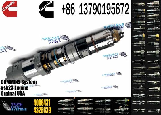 automation 6D170 QSK23 diesel common rail fuel injector 4902827 4062090 4077076 4088431 4076533 6560-11-1114