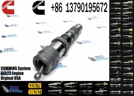Common rail injector fuel injecto 4326779 4928346 4928349 for QSK23 Excavator QSK23 QSK45 QSK60