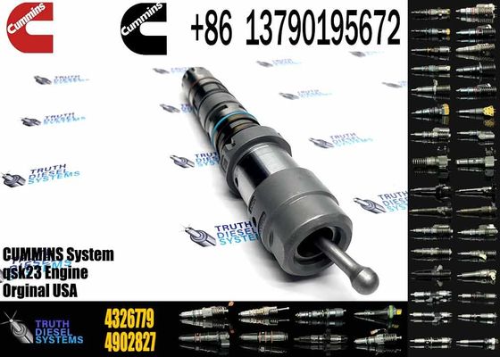 Common rail injector fuel injecto 4326779 4928346 4928349 for QSK23 Excavator QSK23 QSK45 QSK60