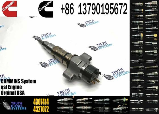 Common rail injector fuel injecto 5491659 4327072 4359204 4307414 for QSL Excavator QSL9.3 ISCE Engine 6L