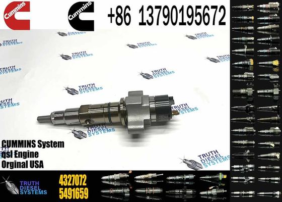 Common rail injector fuel injecto 5491659 4327072 4359204 4307414 for QSL Excavator QSL9.3 ISCE Engine 6L