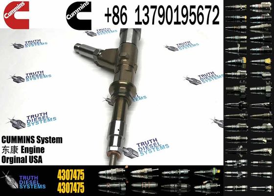 Common rail injector fuel injecto 5491659 4327072 4359204 4307414 for QSL Excavator QSL9.3 ISCE Engine 6L