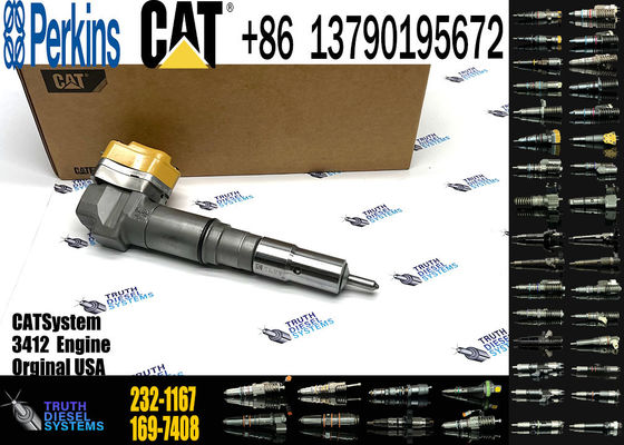 Injector 198-7912 232-1168 156-3895 204-2467 232-1167 173-4059 10R1262   For Caterpillar 3412
