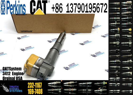 Injector 198-7912 232-1168 156-3895 204-2467 232-1167 173-4059 10R1262   For Caterpillar 3412