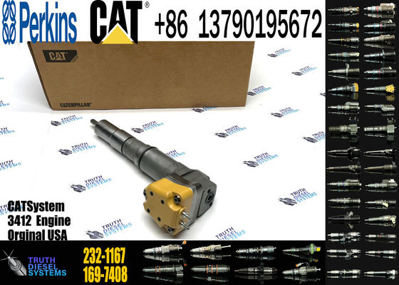 Injector 198-7912 232-1168 156-3895 204-2467 232-1167 173-4059 10R1262   For Caterpillar 3412