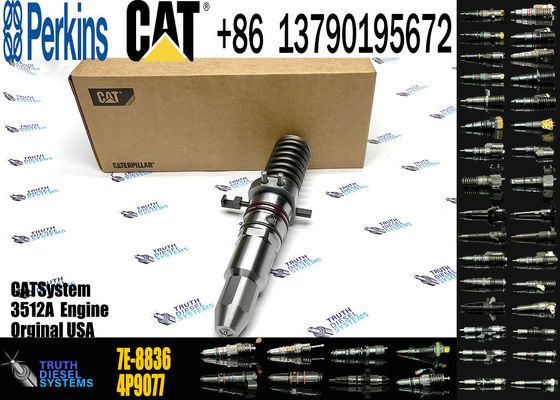 diesel engine parts Common rail injector 7E-8836  7E6408 9Y3773 6L4357 6L4360 111-3718 224-9090