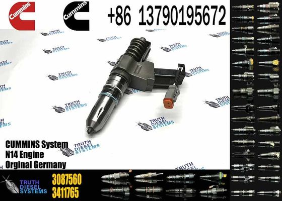 3087733 Diesel Fuel Injector N14 Common rail injector 3087560 3411752 3411765