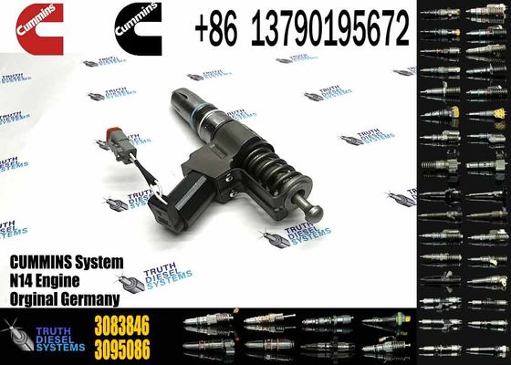 3083846 Diesel Fuel Injector N14 Common rail injector 3095086 3609796 3095040 3411763